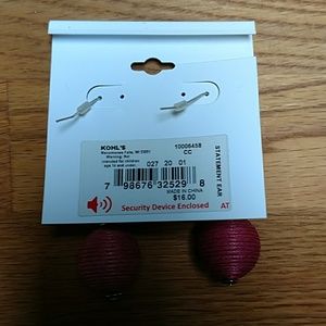 Color Jewelry - Mauve Earrings by Color Color Jewelry - Mauve Earrings by Color
